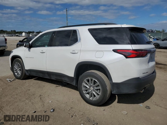 2023 Chevrolet Traverse LT Leather with VIN 1GNERHKW9PJ164077, listed as a Copart auction lot 80903594 with 16,681 mi miles and Salvage Title. Bid and sale history available at carsss.com. Image 2.
