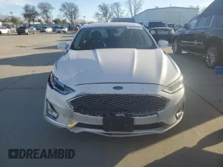 2020 Ford Fusion Plug-In Hybrid Titanium with VIN 3FA6P0SU4LR172029, listed as a Copart auction lot 44797125 with 109,507 mi miles and Salvage Title. Bid and sale history available at carsss.com. Image 5.