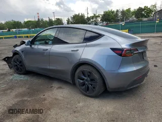 2024 Tesla Model Y Long Range с VIN 7SAYGDEE1RF161579, выставлен на аукционе Copart как лот 59901495 с пробегом 38 556 миль миль и Списание • Salvage title. История ставок и продаж доступна на DreamBid. Изображение 2.