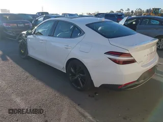 2023 Genesis G70 2.0T z VIN KMTG34TA7PU112073, wystawiony jako IAAI lot #41825012 z przebiegiem 10 526 mil mil oraz . Historia ofert i sprzedaży dostępna na DreamBid. Obrazek 3.