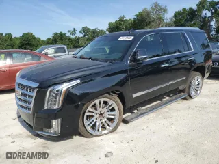 2017 Cadillac Escalade Premium Luxury with VIN 1GYS3CKJ6HR290673, listed as a Copart auction lot 54149625 with 130,980 mi miles and Clean Title. Bid and sale history available at carsss.com. Image 1.