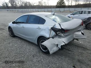 2017 Kia Forte LX with VIN 3KPFK4A79HE045304, listed as a Copart auction lot 48593325 with 86,087 mi miles and Salvage Title. Bid and sale history available at carsss.com. Image 2.
