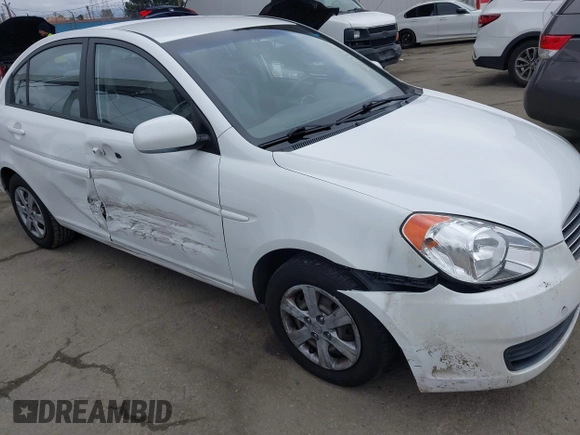 2010 Hyundai Accent GLS with VIN KMHCN4AC1AU491022, listed as a IAAI auction lot 41926186 with 117,398 mi miles. Bid and sale history available at carsss.com. Image 12.
