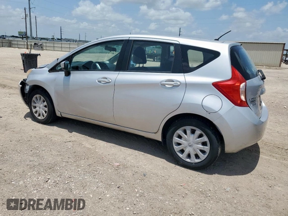 2015 Nissan Note S with VIN 3N1CE2CPXFL401816, listed as a Copart auction lot 61790295 with 89,901 mi miles and Salvage title. Bid and sale history available at DreamBid. Image 2.