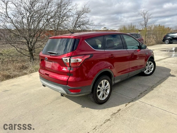 2017 Ford Escape SE with VIN 1FMCU0GDXHUC65180, listed as a Copart auction lot 46195155 with 91,868 mi miles and Clean Title. Bid and sale history available at carsss.com. Image 4.