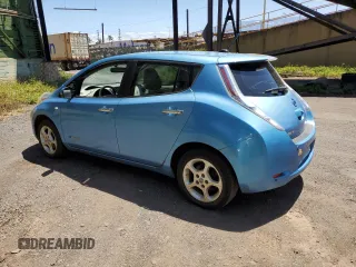 2012 Nissan LEAF SL with VIN JN1AZ0CPXCT025268, listed as a Copart auction lot 48151824 with 114,029 mi miles and Non Repairable. Bid and sale history available at carsss.com. Image 2.