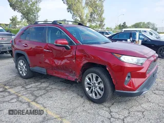 2019 Toyota RAV4 Limited z VIN 2T3Y1RFV1KC019924, wystawiony jako IAAI lot #42276377 z przebiegiem 37 935 mil mil oraz . Historia ofert i sprzedaży dostępna na DreamBid. Obrazek 1.