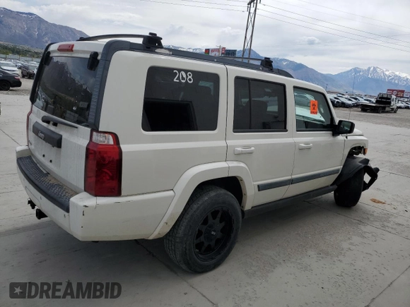 2008 Jeep Commander Sport with VIN 1J8HG48K68C111330, listed as a Copart auction lot 54011375 with 207,641 mi miles and Salvage title. Bid and sale history available at DreamBid. Image 3.
