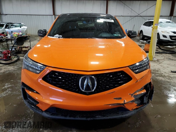 2021 Acura RDX w/Advance Package with VIN 5J8TC2H75MY000277, listed as a Copart auction lot 38392764 with 35,925 mi miles. Bid and sale history available at carsss.com. Image 5.