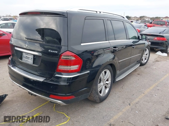 2012 Mercedes-Benz GL 450 z VIN 4JGBF7BE7CA795275, wystawiony jako IAAI lot #41274429 z przebiegiem 141 818 mil mil oraz . Historia ofert i sprzedaży dostępna na DreamBid. Obrazek 4.
