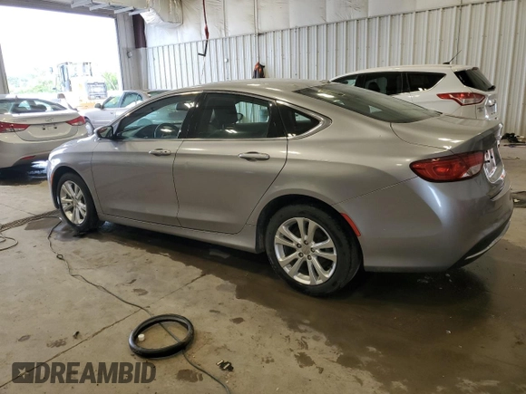 2015 Chrysler 200 Limited with VIN 1C3CCCABXFN742153, listed as a Copart auction lot 61244535 with 106,048 mi miles and Clean title. Bid and sale history available at DreamBid. Image 2.