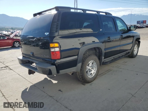 2004 Chevrolet Suburban Z71 with VIN 3GNFK16Z14G148988, listed as a Copart auction lot 58481704 with 0 mi miles and Salvage Title. Bid and sale history available at carsss.com. Image 3.
