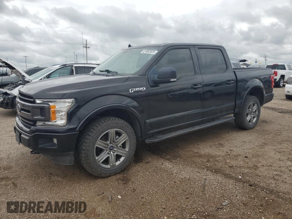 2018 Ford F-150 XL with VIN 1FTEW1EPXJFB04008, listed as a Copart auction lot 61062825 with 94,030 mi miles and Salvage title. Bid and sale history available at DreamBid. Image 1.