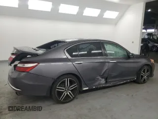 2017 Honda Accord Sedan Sport with VIN 1HGCR2F59HA274869, listed as a Copart auction lot 49770085 with 110,991 mi miles and Salvage Title. Bid and sale history available at carsss.com. Image 3.