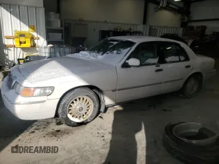 1999 Mercury Grand Marquis LS with VIN 2MEFM75W3XX719368, listed as a Copart auction lot 46169505 with 232,501 mi miles and Salvage Title. Bid and sale history available at DreamBid. Image 1.