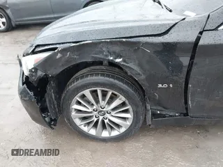 2018 Infiniti Q50 Sport z VIN JN1EV7AP3JM358184, wystawiony jako IAAI lot #42005200 z przebiegiem 99 264 mil mil oraz . Historia ofert i sprzedaży dostępna na DreamBid. Obrazek 6.
