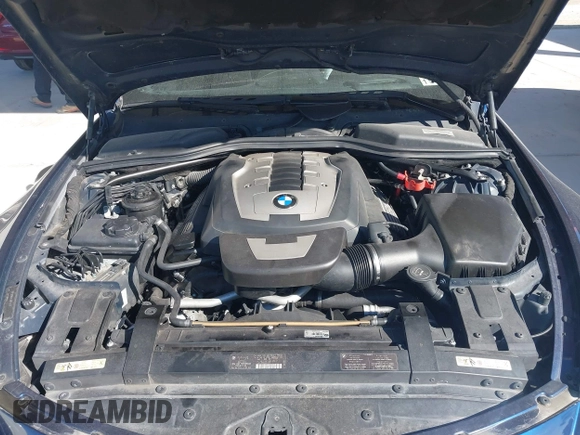 2010 BMW 6 Series 650i with VIN WBAEB5C53AC225241, listed as a IAAI auction lot 41642038 with 134,310 mi miles. Bid and sale history available at carsss.com. Image 10.