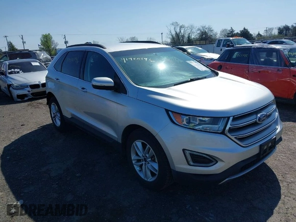 2015 Ford Edge SEL with VIN 2FMTK3J95FBC30089, listed as a IAAI auction lot 41920196 with 69,880 mi miles. Bid and sale history available at carsss.com. Image 1.