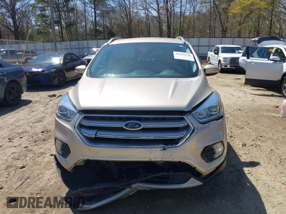 2017 Ford Escape Titanium with VIN 1FMCU9JD3HUC90273, listed as a IAAI auction lot 41828236 with 71,351 mi miles. Bid and sale history available at carsss.com. Image 6.