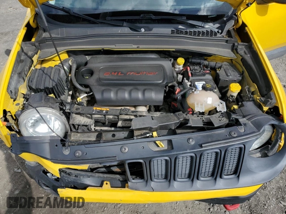 2016 Jeep Renegade Trailhawk with VIN ZACCJBCT7GPD99778, listed as a Copart auction lot 52452165 with 138,138 mi miles and Salvage Title. Bid and sale history available at carsss.com. Image 13.