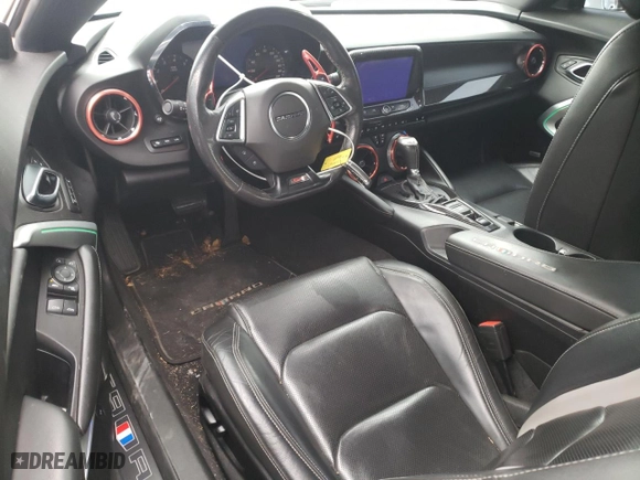 2019 Chevrolet Camaro 2SS with VIN 1G1FH3D74K0150989, listed as a Copart auction lot 89006185 with 59,791 mi miles and Salvage Title. Bid and sale history available at carsss.com. Image 8.