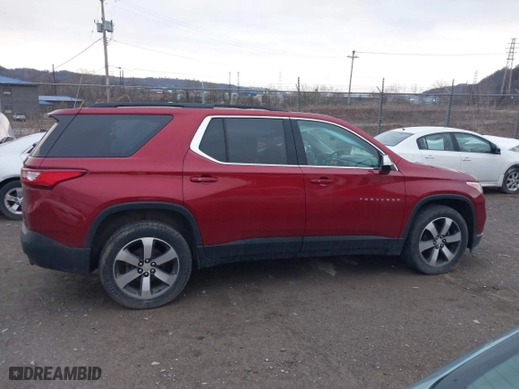 2019 Chevrolet Traverse LT Leather with VIN 1GNEVHKW1KJ164692, listed as a IAAI auction lot 41800874 with 76,866 mi miles. Bid and sale history available at carsss.com. Image 13.
