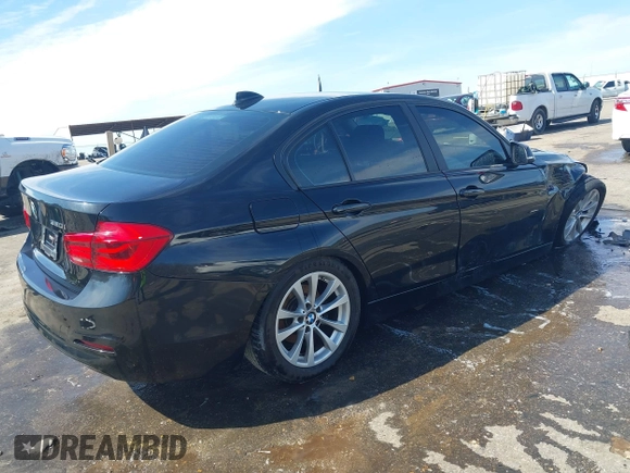 2018 BMW 3 Series 320i with VIN WBA8A9C58JAH13719, listed as a IAAI auction lot 41651935 with 85,137 mi miles. Bid and sale history available at carsss.com. Image 4.