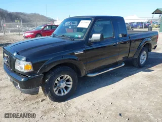 2007 Ford Ranger STX with VIN 1FTYR44U37PA59459, listed as a IAAI auction lot 41721881 with 250,449 mi miles. Bid and sale history available at carsss.com. Image 2.