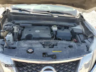 2013 Nissan Pathfinder SV with VIN 5N1AR2MM2DC671348, listed as a Copart auction lot 58635704 with 143,505 mi miles and Salvage Title. Bid and sale history available at carsss.com. Image 13.