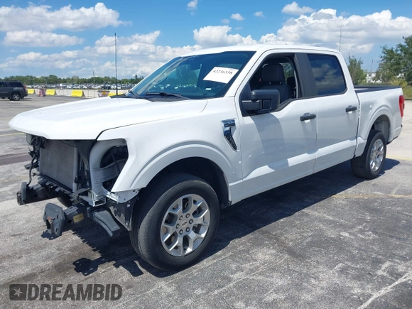 2023 Ford F-150 XL with VIN 1FTEW1C54PKD83361, listed as a IAAI auction lot 42236338 with 35,902 mi miles and . Bid and sale history available at DreamBid. Image 2.