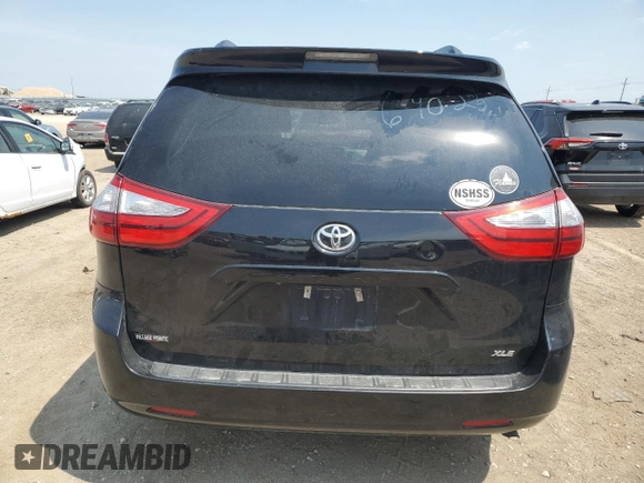 2017 Toyota Sienna XLE Auto Access Seat с VIN 5TDYZ3DC4HS848423, выставлен на аукционе Copart как лот 60653135 с пробегом 140 371 миль миль и Списание • Salvage title. История ставок и продаж доступна на DreamBid. Изображение 6.