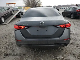 2020 Nissan Sentra S with VIN 3N1AB8BV2LY234238, listed as a Copart auction lot 50545425 with 99,977 mi miles and Salvage Title. Bid and sale history available at carsss.com. Image 6.