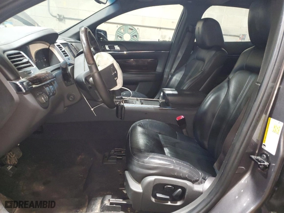 2011 Lincoln MKS with VIN 1LNHL9ER9BG606604, listed as a Copart auction lot 48386395 with 149458 miles and Salvage Title. Bid and sale history available at carsss.com. Image 7.