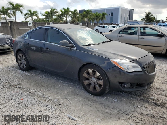 2015 Buick Regal z VIN 2G4GK5EX9F9296416, wystawiony jako Copart lot #57057725 z przebiegiem 177 218 mil mil oraz Czysty tytuł • Clean title. Historia ofert i sprzedaży dostępna na DreamBid. Obrazek 4.