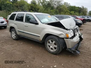 2008 Jeep Grand Cherokee Laredo with VIN 1J8GR48K68C164048, listed as a Copart auction lot 72058904 with 0 mi miles and Clean Title. Bid and sale history available at carsss.com. Image 4.