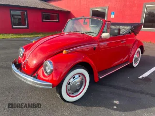 1969 Volkswagen Beetle with VIN 159347803, listed as a Copart auction lot 78107464 with 49,842 mi miles and Clean Title. Bid and sale history available at DreamBid. Image 2.