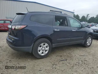2017 Chevrolet Traverse LS with VIN 1GNKRFED0HJ274650, listed as a Copart auction lot 62949885 with 138,043 mi miles and Salvage title. Bid and sale history available at DreamBid. Image 3.