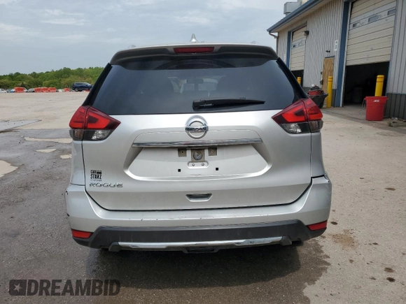 2017 Nissan Rogue SL with VIN JN8AT2MT4HW384468, listed as a Copart auction lot 51923805 with 166,366 mi miles and Salvage Title. Bid and sale history available at DreamBid. Image 6.