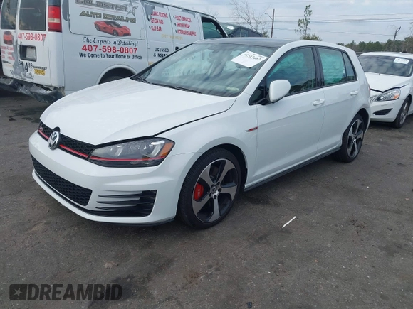 2017 Volkswagen Golf GTI S with VIN 3VW547AU9HM069439, listed as a IAAI auction lot 41513407 with 47,623 mi miles. Bid and sale history available at carsss.com. Image 17.