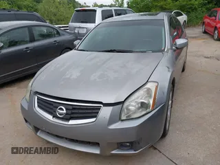 2007 Nissan Maxima SL with VIN 1N4BA41E47C826601, listed as a IAAI auction lot 42299389 with 182,294 mi miles and . Bid and sale history available at DreamBid. Image 1.
