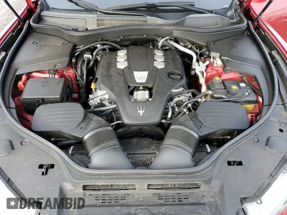 2020 Maserati Levante GranSport with VIN ZN661XUS6LX343661, listed as a Copart auction lot 45470285 with 27,099 mi miles and Salvage Title. Bid and sale history available at carsss.com. Image 12.