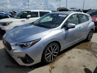 2024 Subaru Impreza Sport with VIN JF1GUAFC3R8263923, listed as a Copart auction lot 74296694 with 0 mi miles and Salvage Title. Bid and sale history available at carsss.com. Image 1.