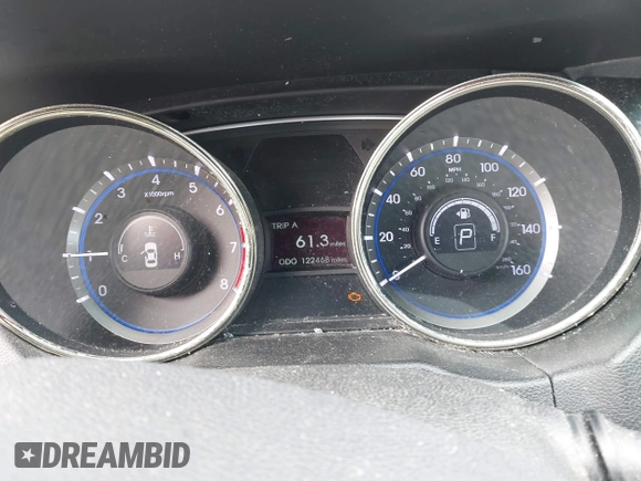 2011 Hyundai Sonata Limited with VIN 5NPEC4AC8BH160243, listed as a IAAI auction lot 42078767 with 122,468 mi miles and . Bid and sale history available at DreamBid. Image 7.