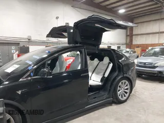 2019 Tesla Model X P90D with VIN 5YJXCAE4XKF180356, listed as a IAAI auction lot 42087926 with 79,041 mi miles. Bid and sale history available at carsss.com. Image 18.