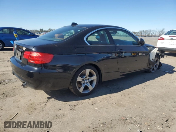 2012 BMW 3 Series 335i xDrive with VIN WBAKF9C52CE859632, listed as a Copart auction lot 45730935 with 107,081 mi miles and Salvage Title. Bid and sale history available at carsss.com. Image 3.