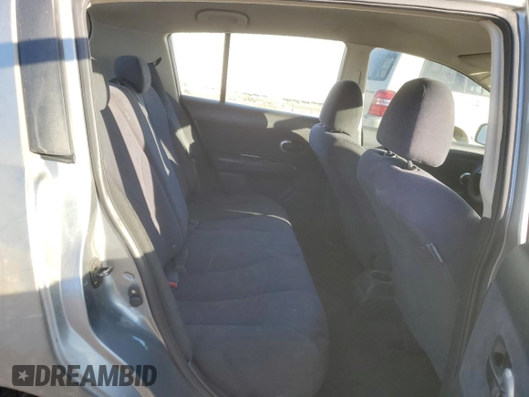 2007 Nissan Versa 1.8 S with VIN 3N1BC13E37L430117, listed as a Copart auction lot 48008845 with 255,460 mi miles and Salvage Title. Bid and sale history available at carsss.com. Image 10.