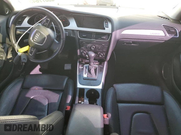 2011 Audi A4 2.0T Premium Plus with VIN WAUFFAFLXBN012126, listed as a Copart auction lot 46677645 with 0 mi miles and Salvage Title. Bid and sale history available at carsss.com. Image 8.