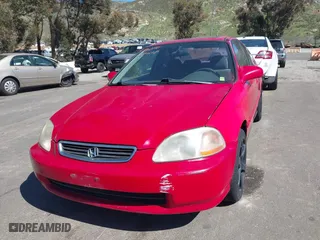 1998 Honda Civic EX with VIN 1HGEJ8248WL100096, listed as a IAAI auction lot 41848053 with 229,517 mi miles. Bid and sale history available at carsss.com. Image 6.