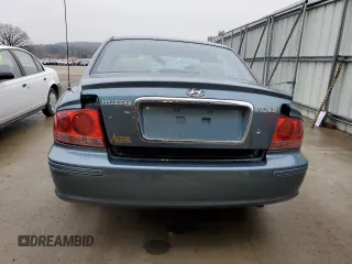 2005 Hyundai Sonata GL with VIN KMHWF25S75A161540, listed as a Copart auction lot 80282554 with 0 mi miles and Non Repairable. Bid and sale history available at carsss.com. Image 6.
