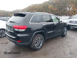 2019 Jeep Grand Cherokee Limited with VIN 1C4RJFBG6KC854476, listed as a IAAI auction lot 37947995 with 999,999 mi miles. Bid and sale history available at carsss.com. Image 4.